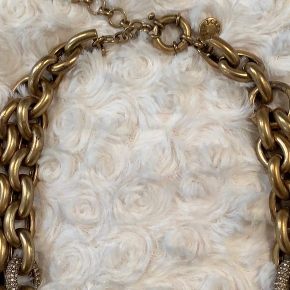 J Crew Pave Link Necklace - Picture 6 of 10